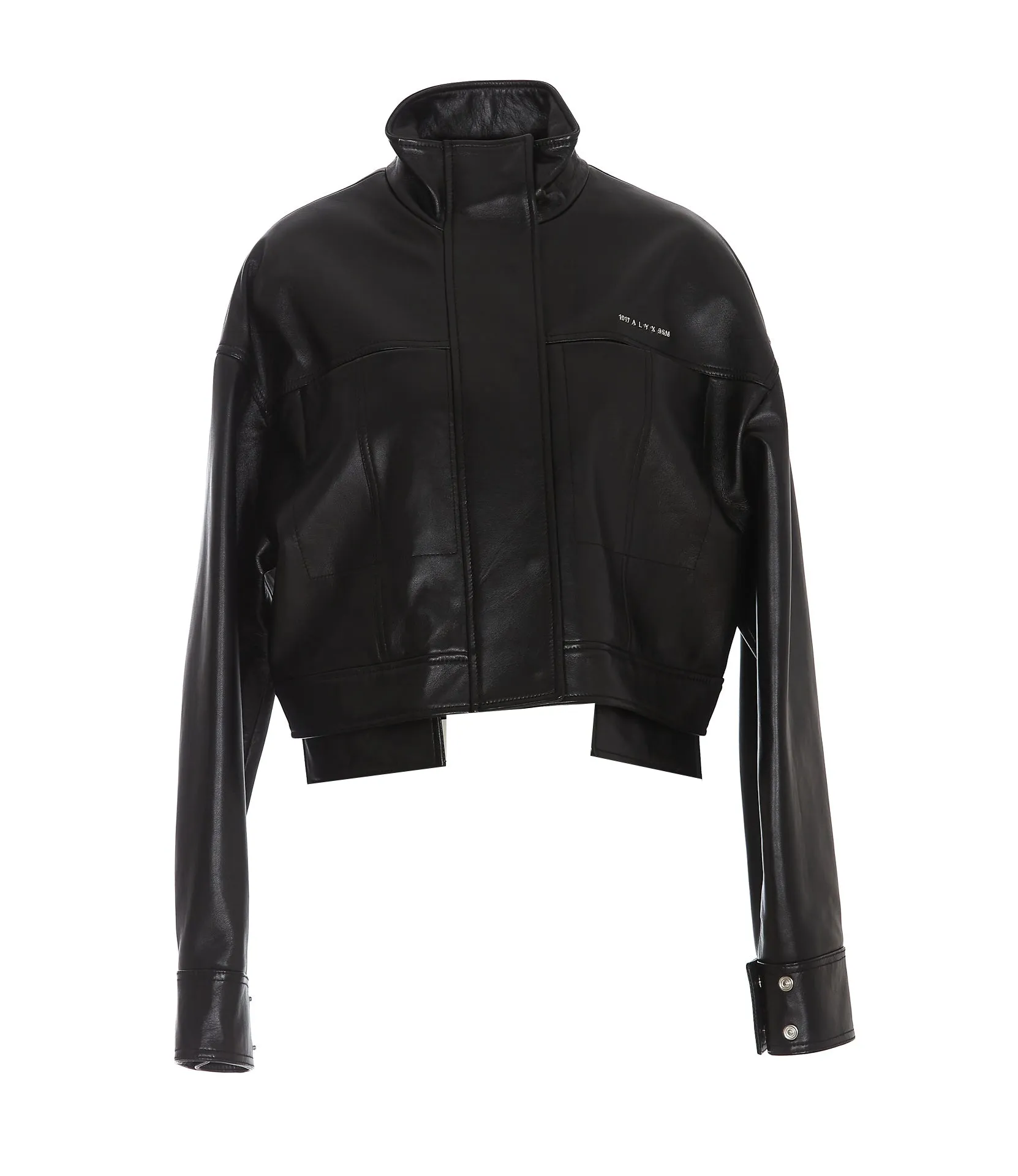 1017 ALYX 9SM Aviator Cropped Leather Jacket