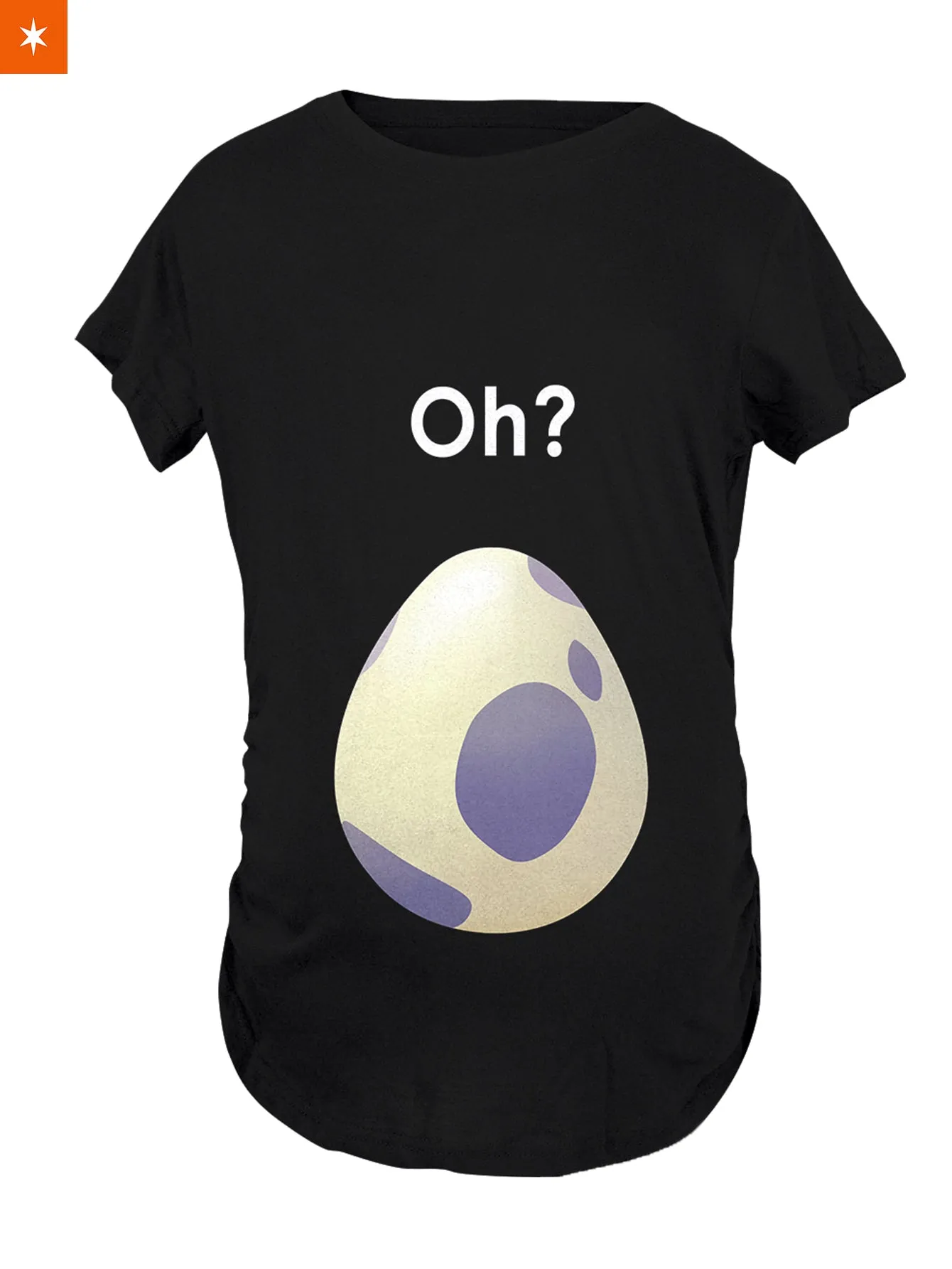 10km Poke Egg Maternity T-Shirt