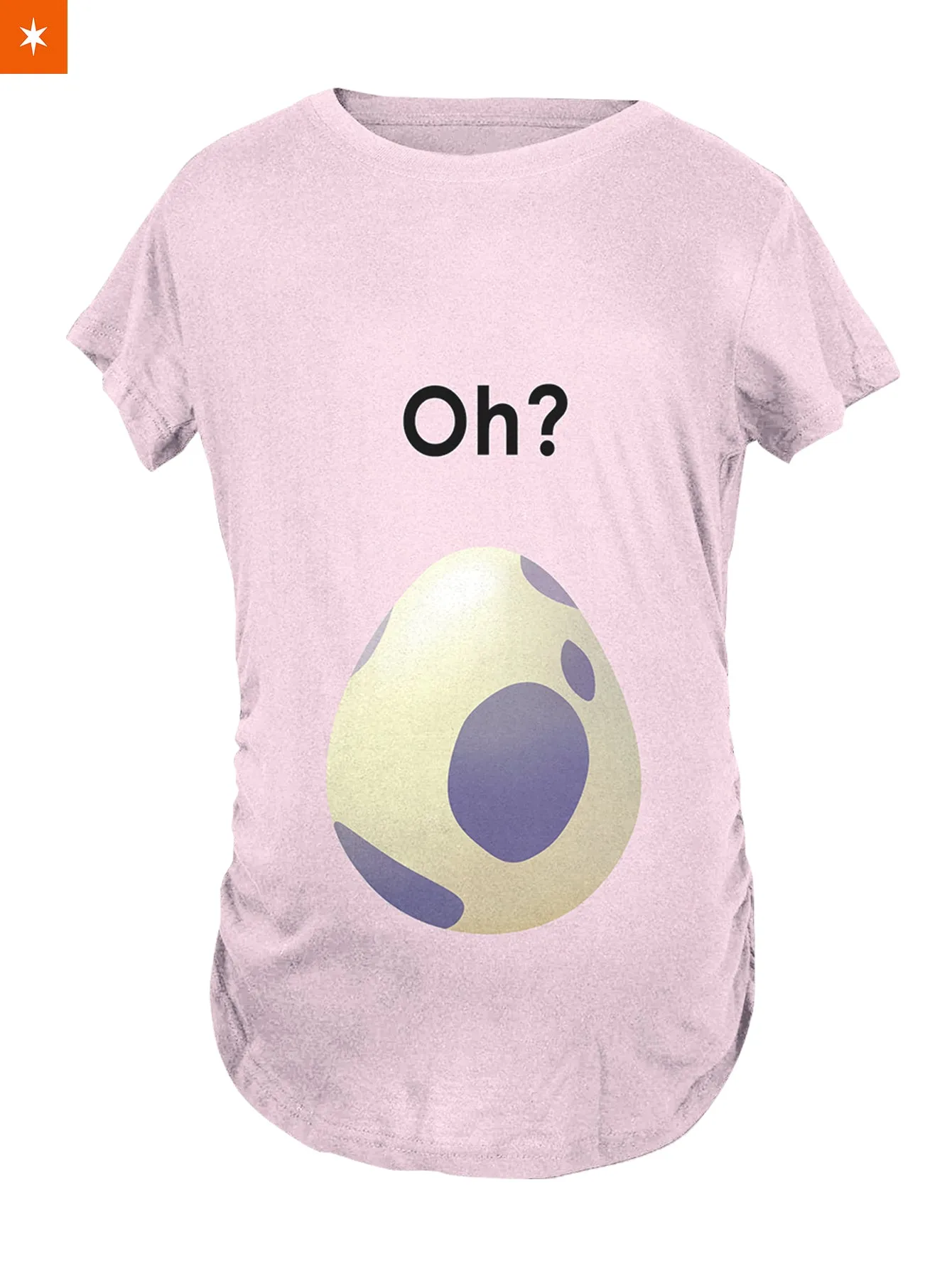 10km Poke Egg Maternity T-Shirt