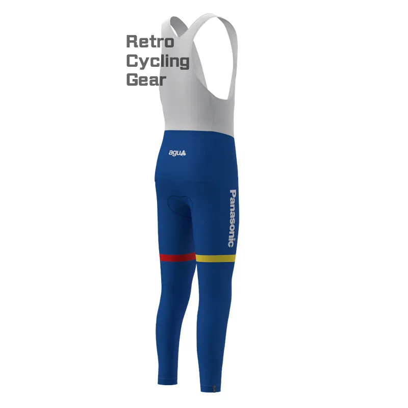 1980s Panasonic Retro Bib Cycling Pants