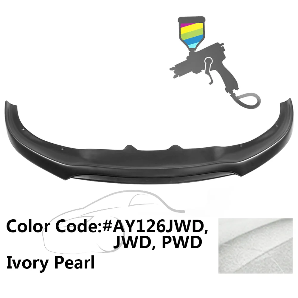 2015-2023 Dodge Charger  Front Bumper Lip IKON V2 Style PP