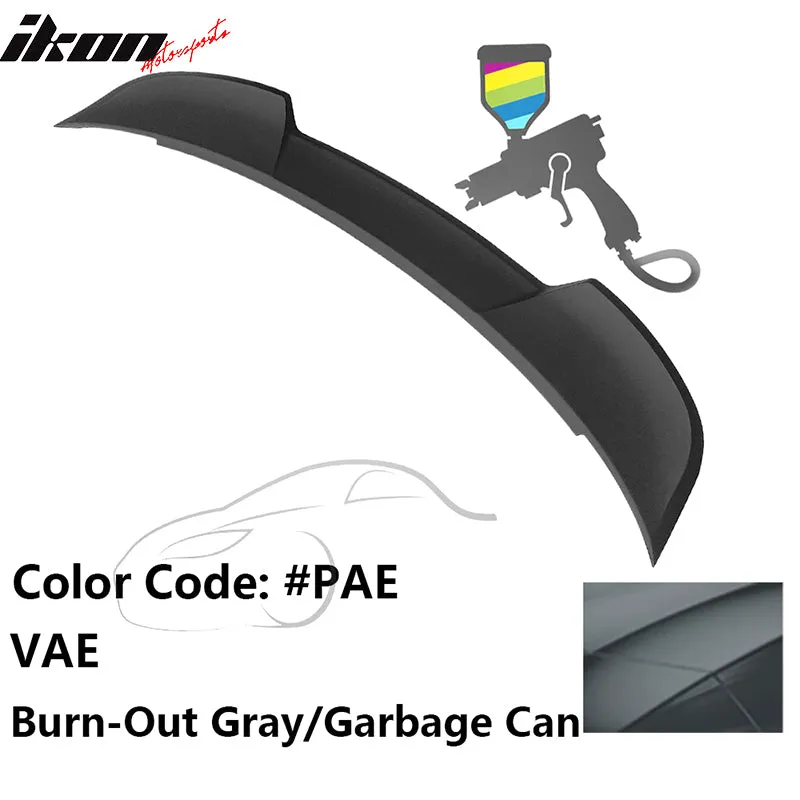 2015-2023 Dodge Charger SRT Style Painted Rear Trunk Spoiler Lip ABS