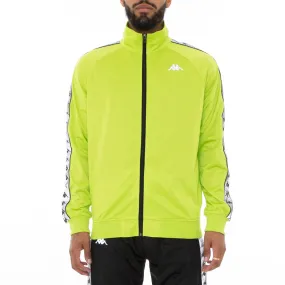 222 Banda Joseph Reflective Track Jacket - Green Lime