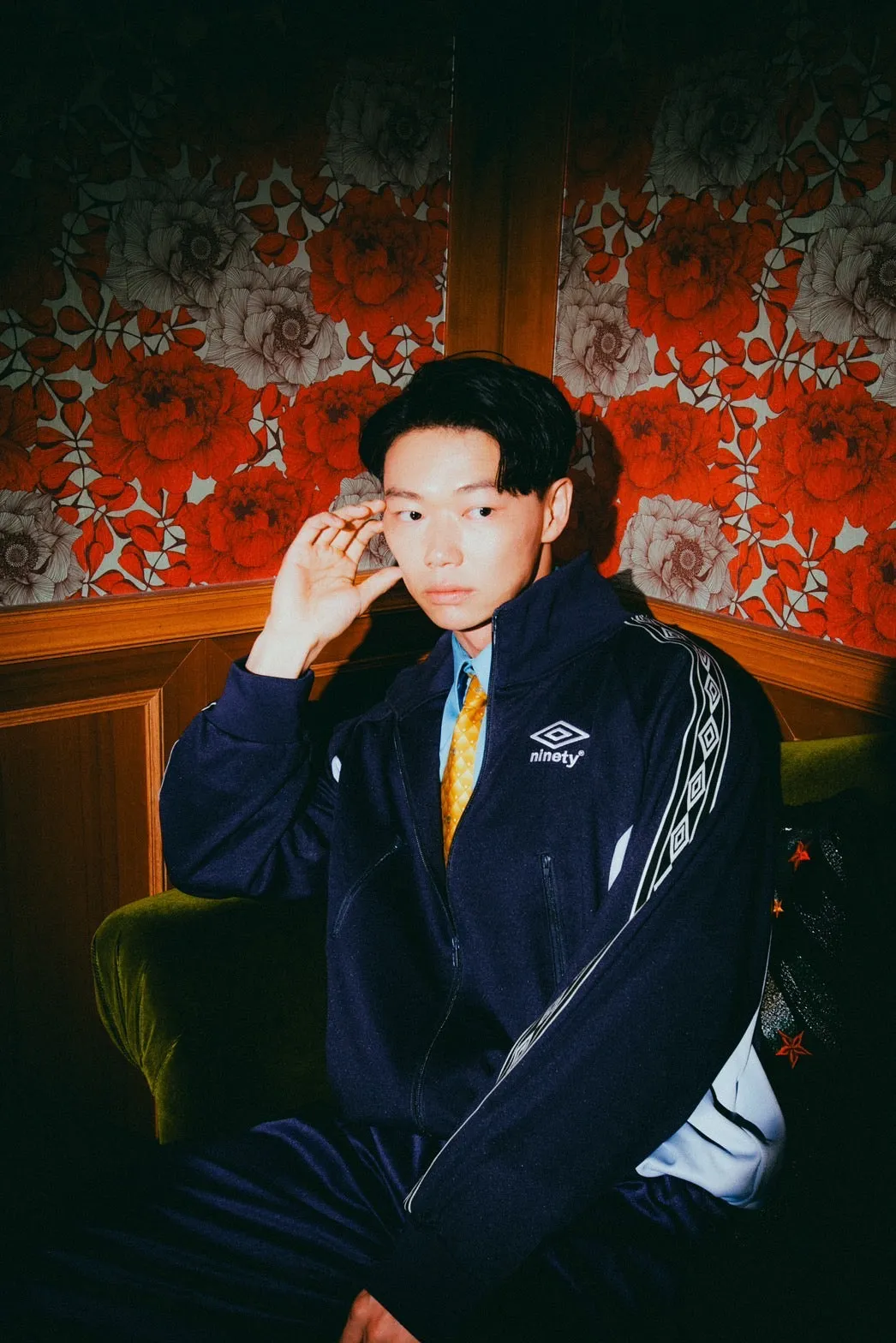 9090 × umbro Diamond Logo Track Jacket