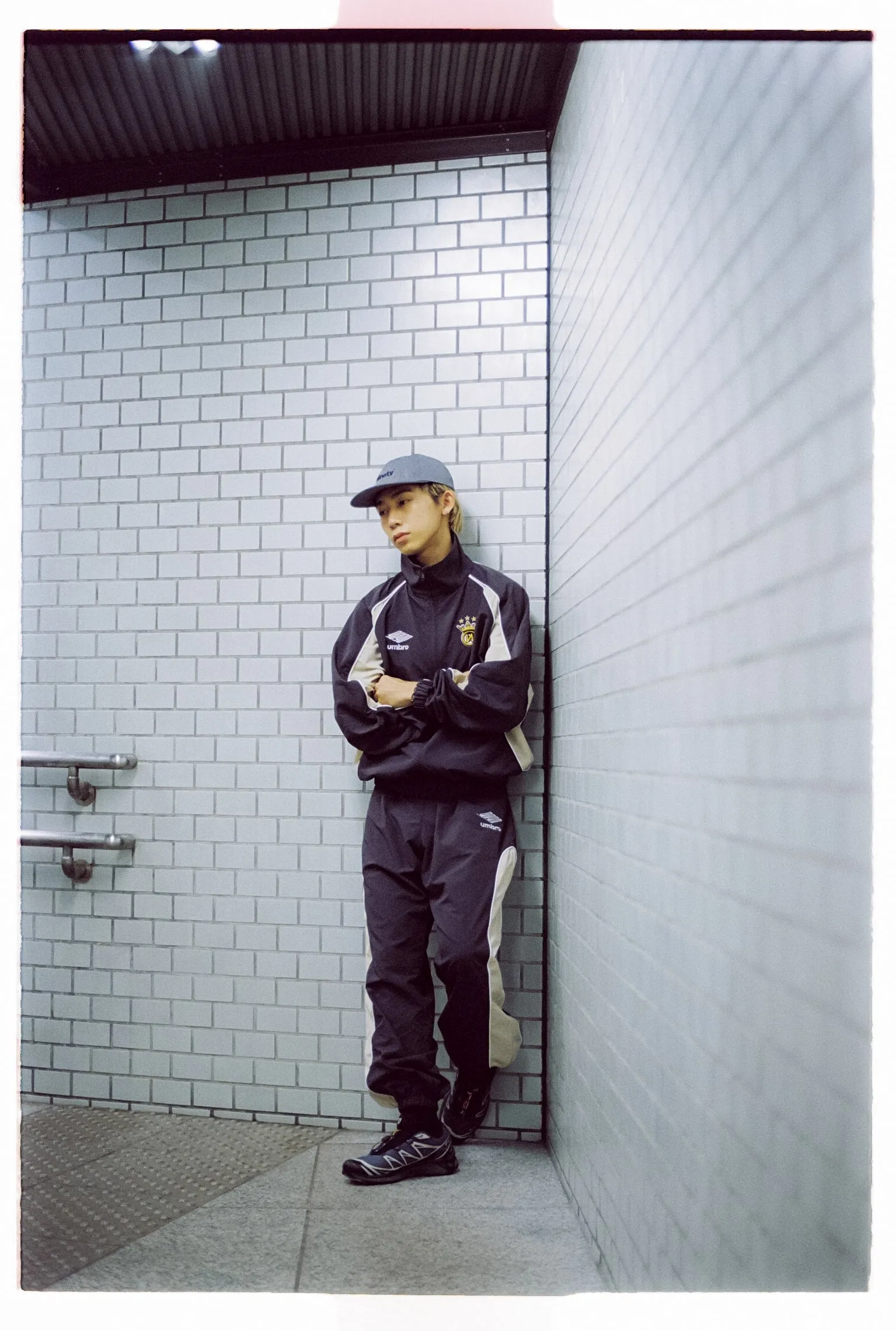 9090 × umbro Nylon Track Pants