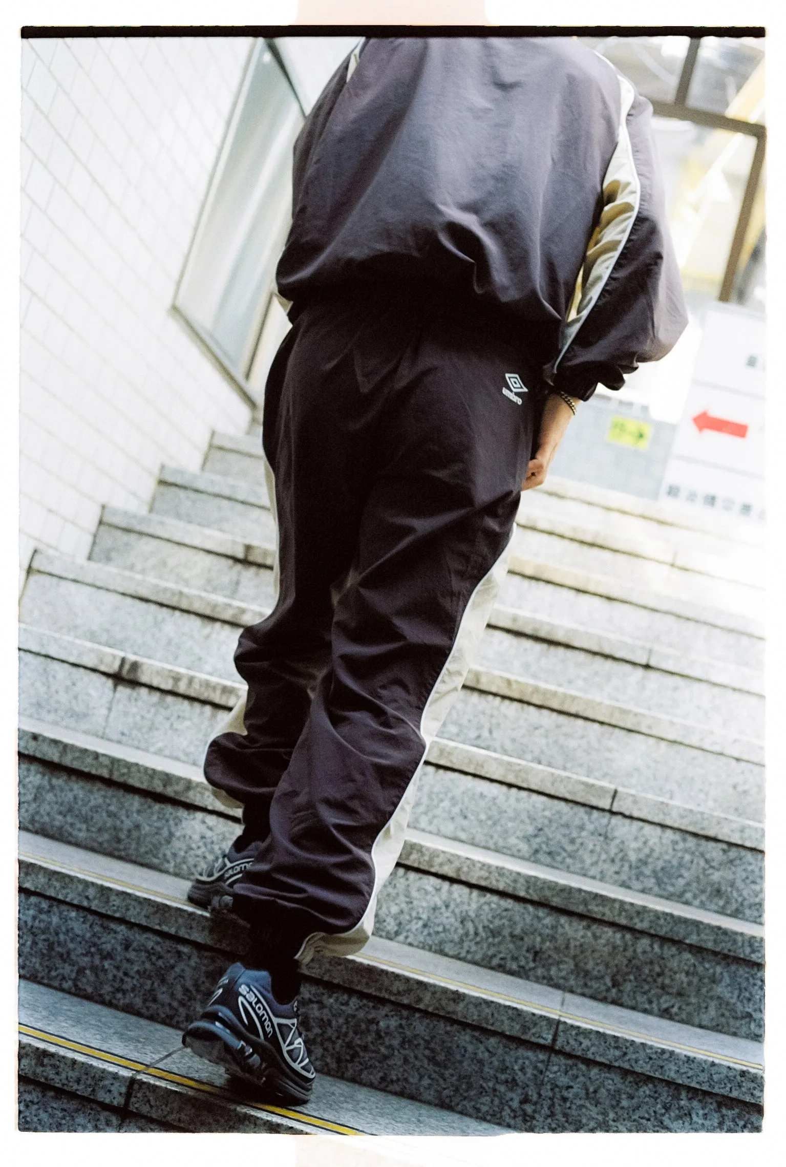 9090 × umbro Nylon Track Pants