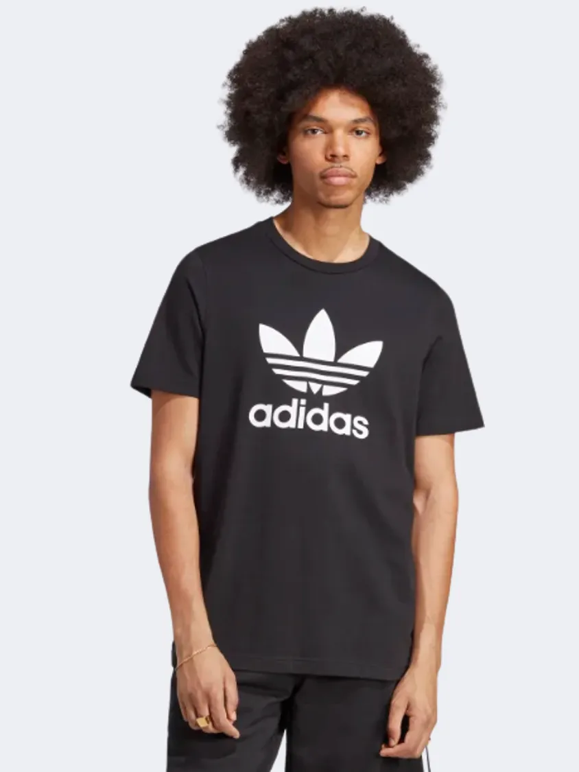 Adidas Adicolor Classics Trefoil Men Original T-Shirt Black