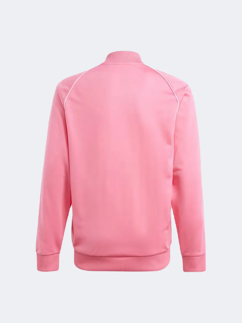 Adidas Adicolor Sst Girls Original Jacket Pink Fusion