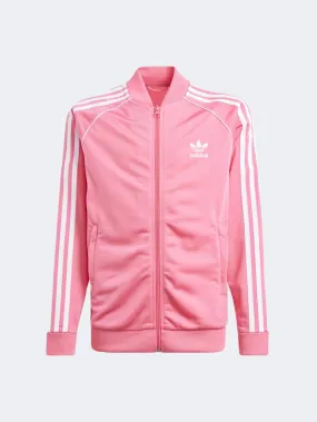 Adidas Adicolor Sst Girls Original Jacket Pink Fusion