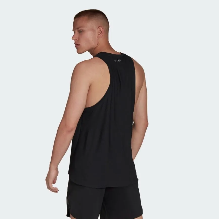 Adidas Heat.Rdy Hiit Fitness Tank Men Training Sleeveless Black