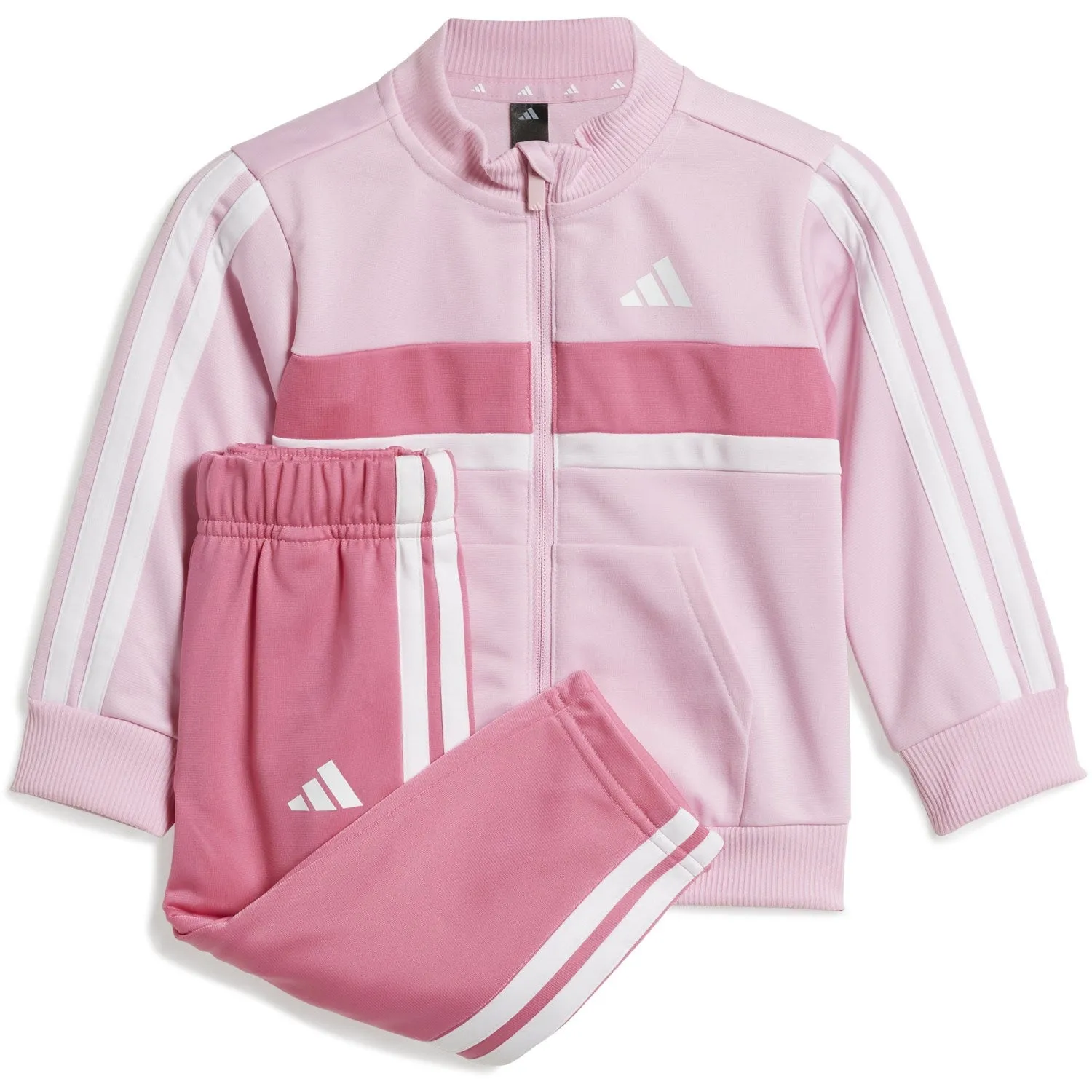 adidas Originals True Pink White Pink Fusion In 3S Tib Tracksuit