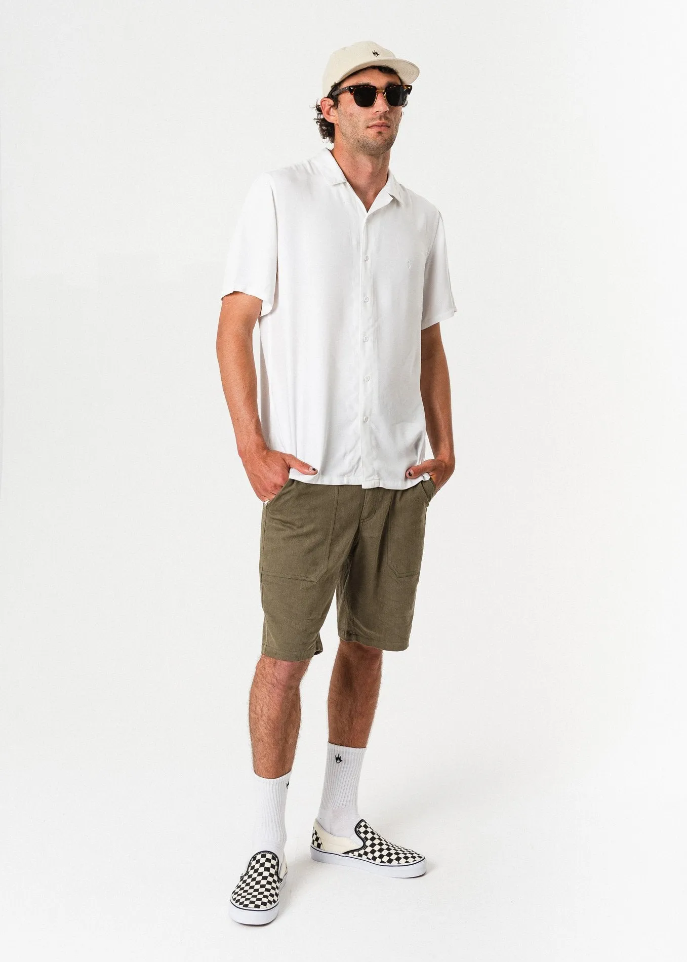 Afends Mens Pablo Revere - Short Sleeve Shirt