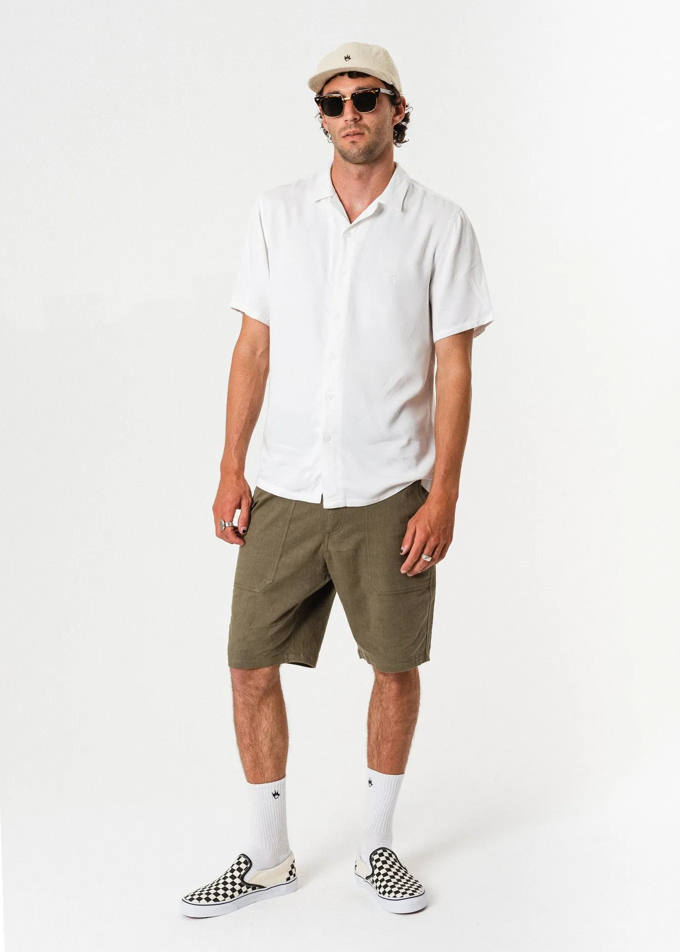 Afends Mens Pablo Revere - Short Sleeve Shirt