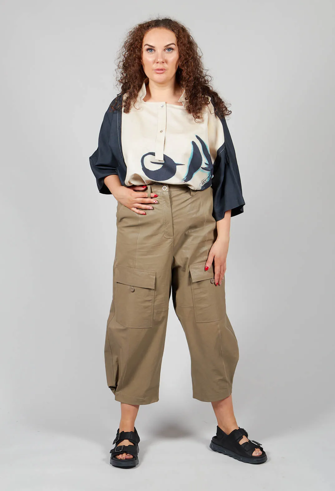 Agos Trouser In Khaki