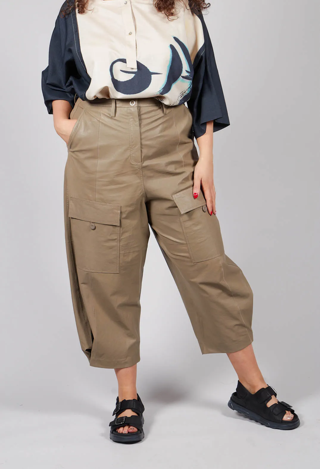 Agos Trouser In Khaki