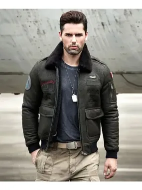 Airforce Flight Jacket Mens Winter Coats