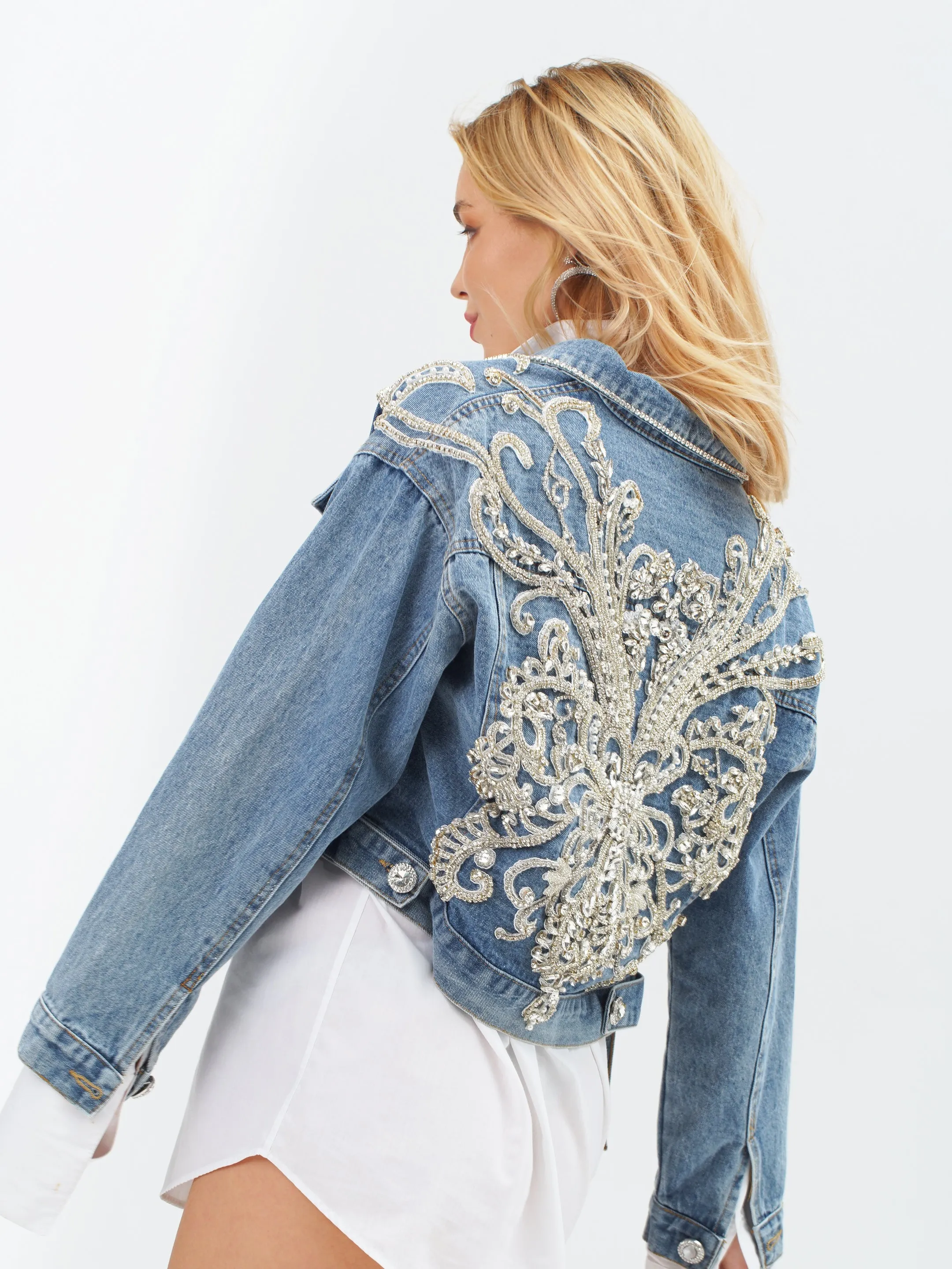 Alexandria Denim Couture Jacket