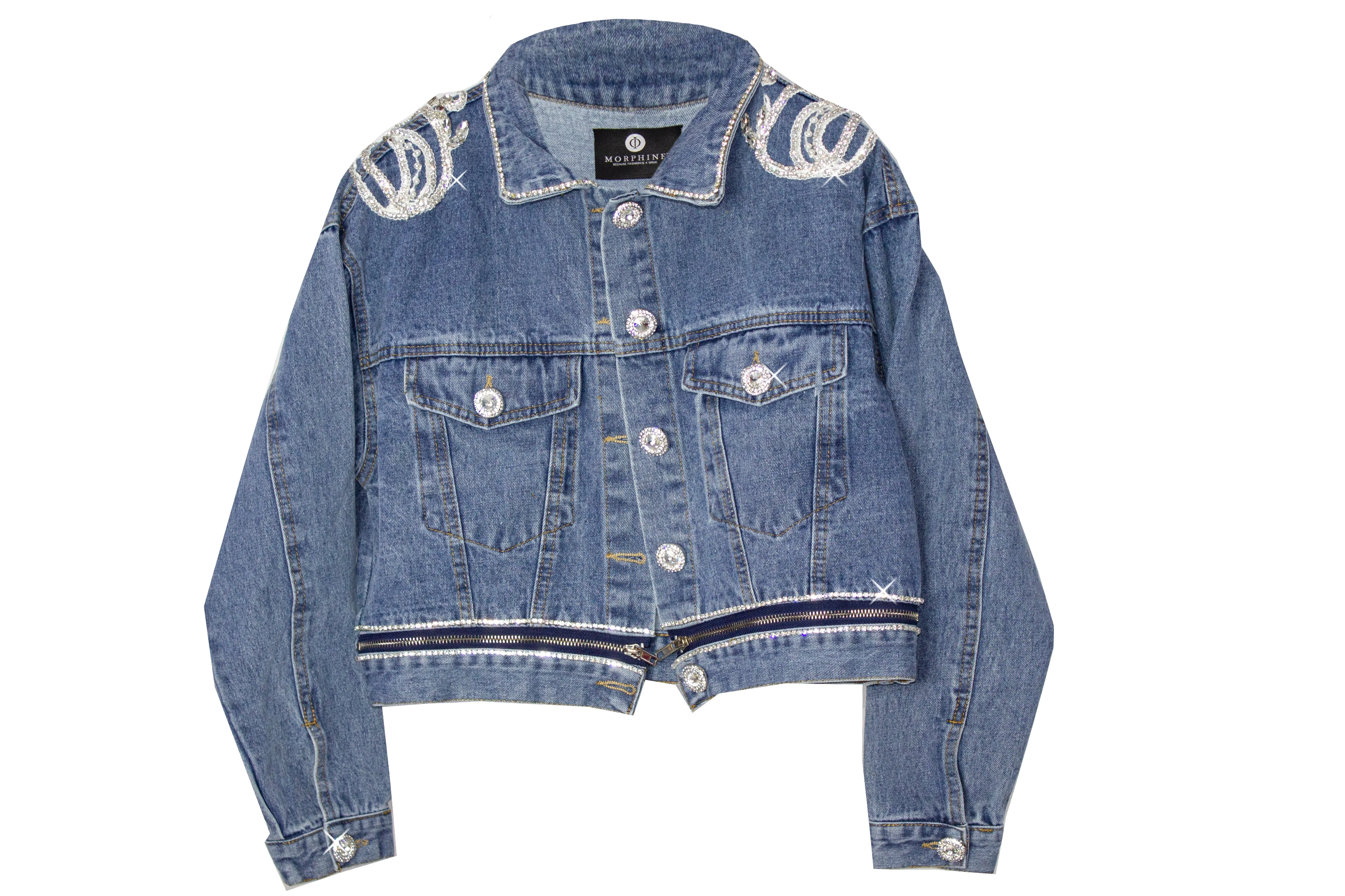 Alexandria Denim Couture Jacket