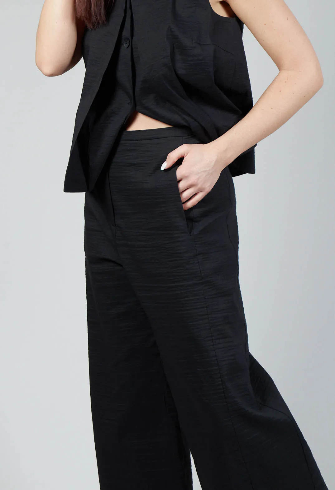 Alina Trouser In Black