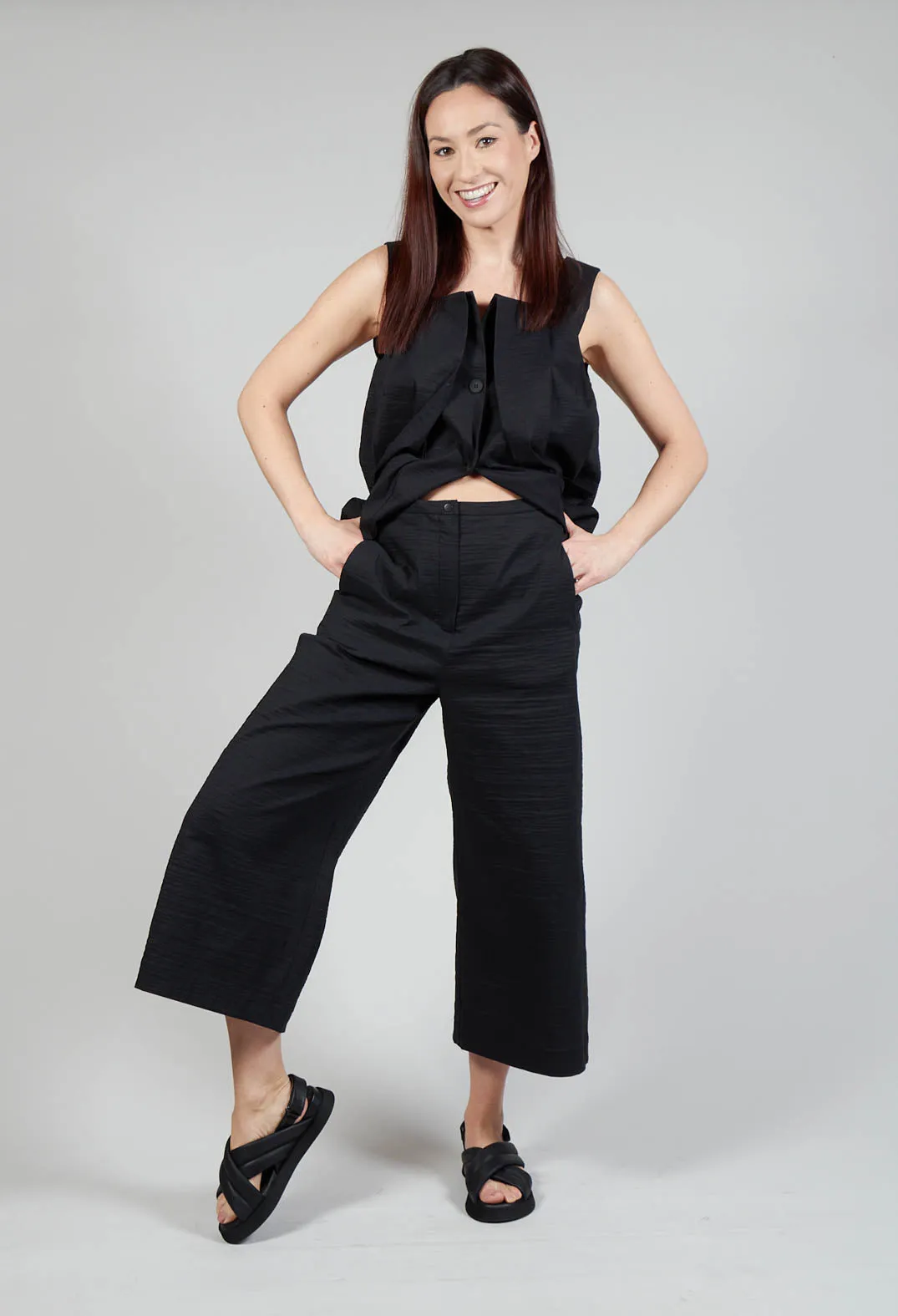 Alina Trouser In Black