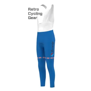 Banesto blue Retro Bib Cycling Pants