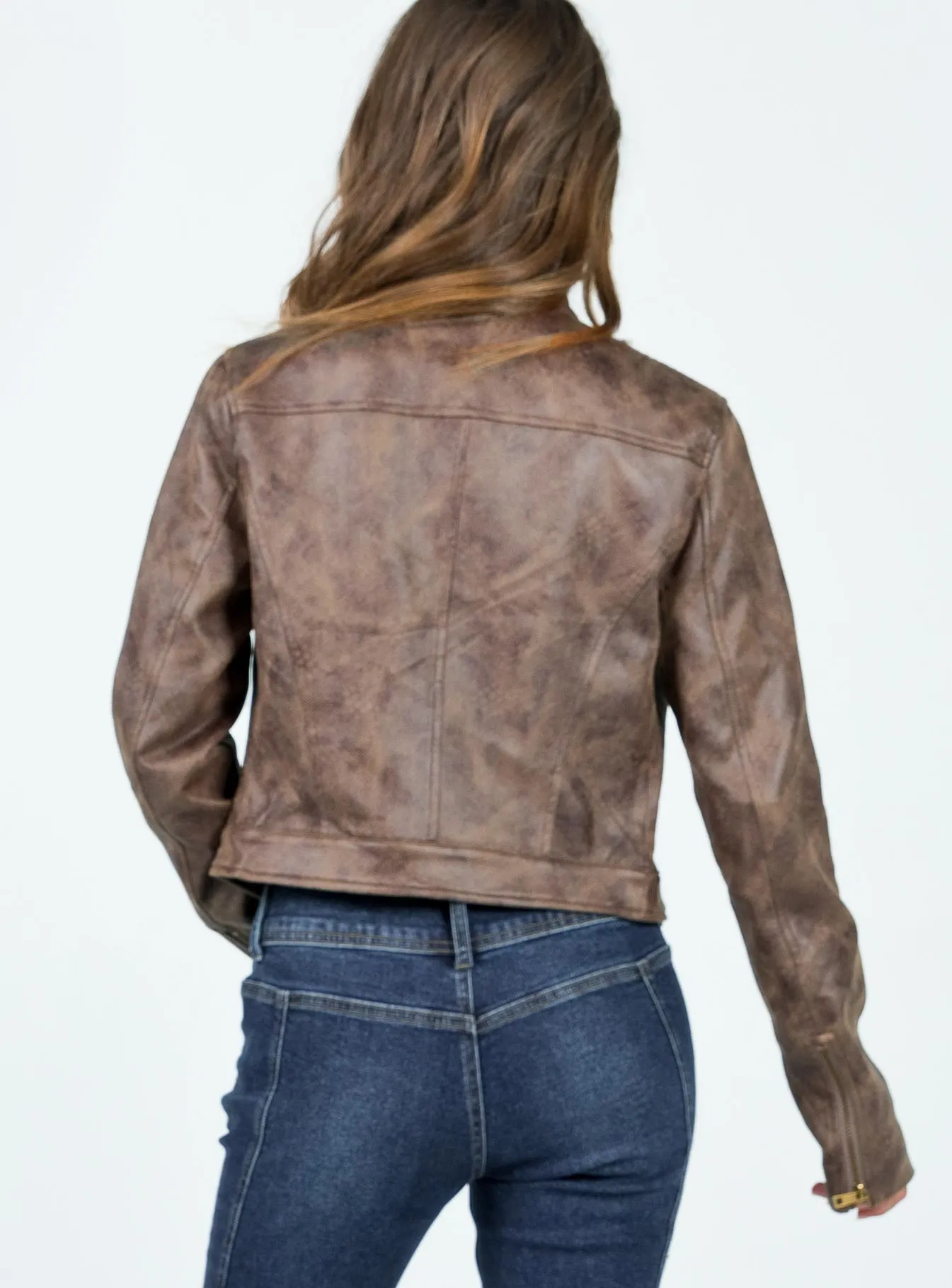 Bella Moto Jacket Chocolate