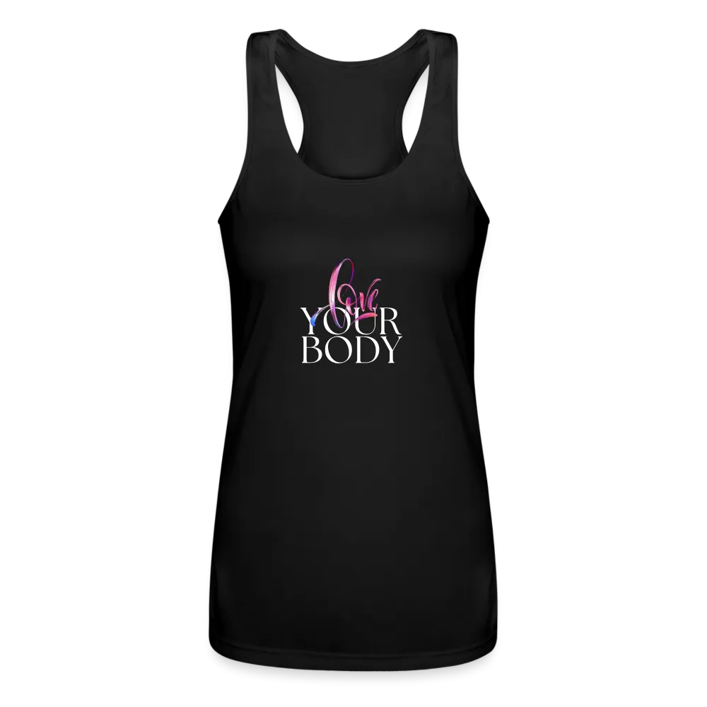 Body Love Women’s Performance Racerback Tank Top