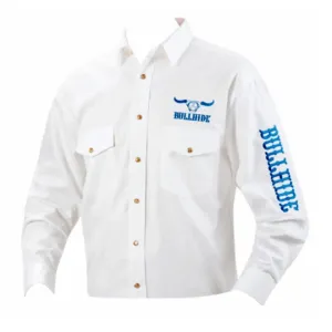 Bullhide Western Shirt ( White ) - Men's Western Shirt