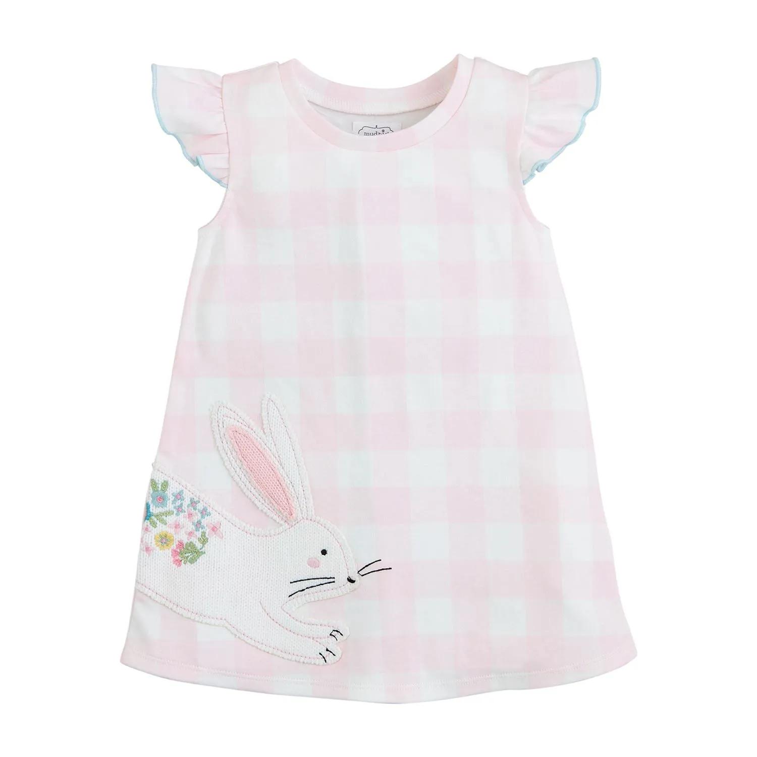 Bunny Check T- Shirt Dress - 12-18m