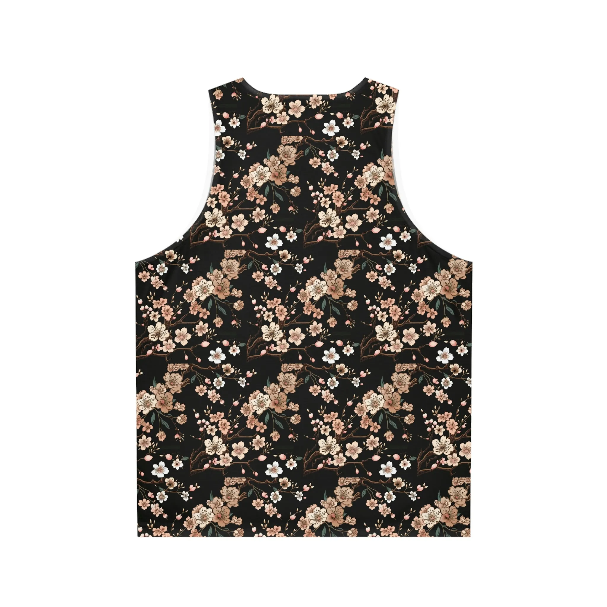 Business Dinosaur Cherry Blossom Tank Top #1