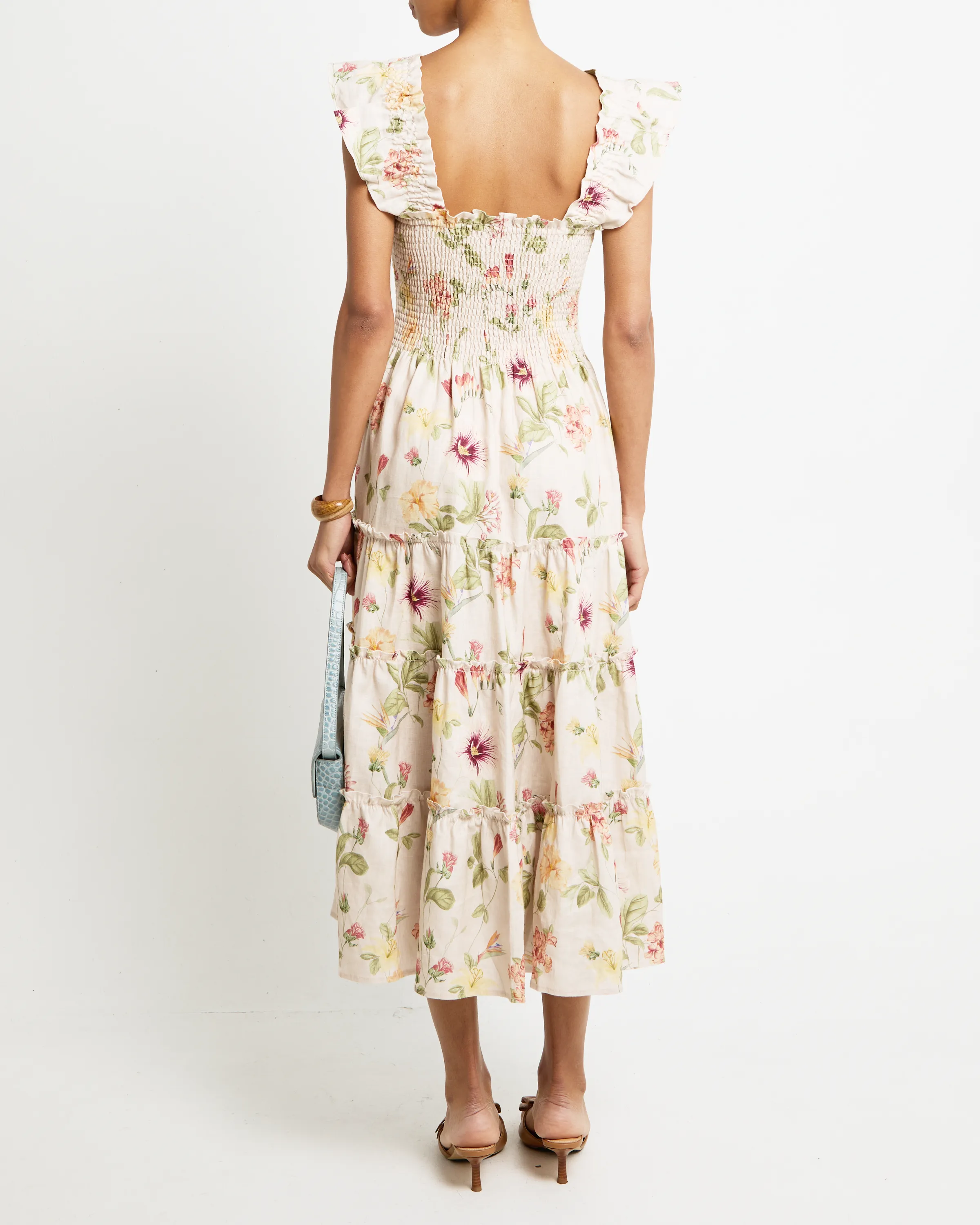 Calypso Linen Maxi Dress