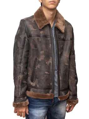 Camo Shearling Jacket