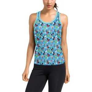 Character Donuts Women's Racerback Tank Top