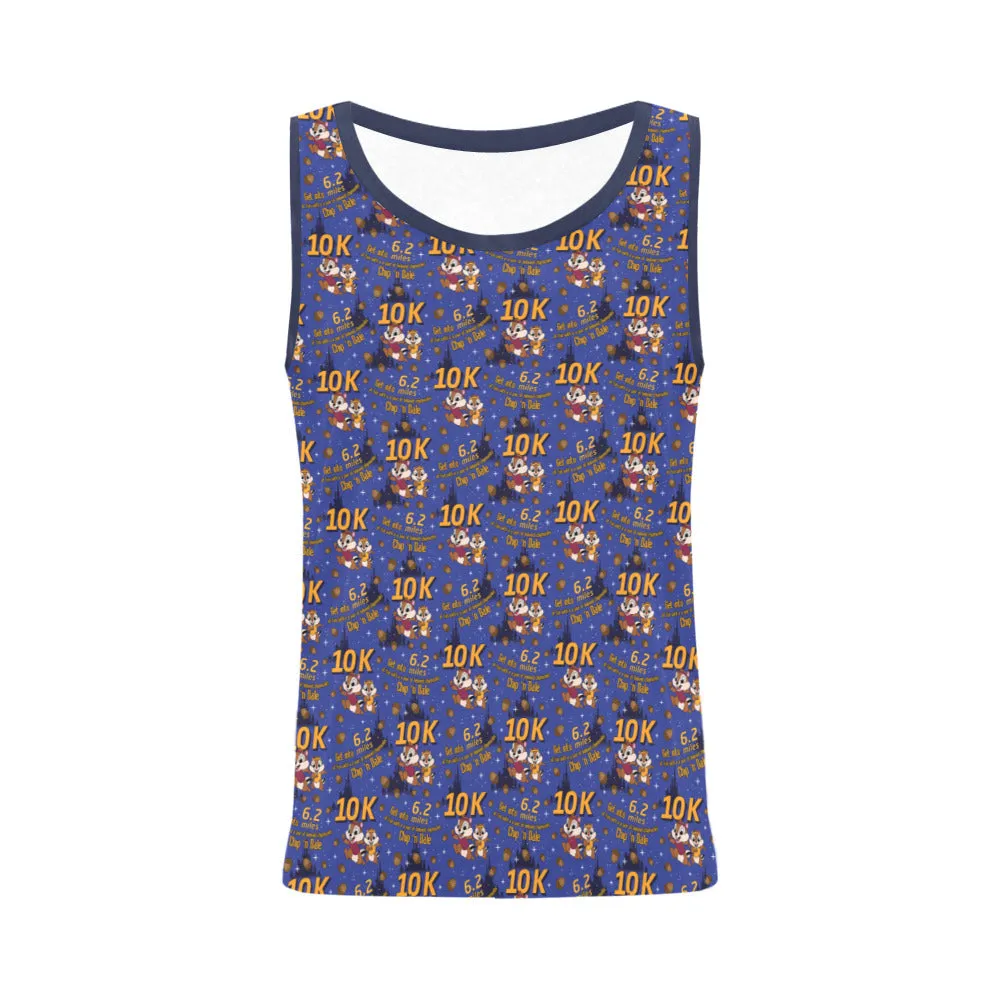 Chip And Dale 10K All Over Print Athletic Tank Top for Women