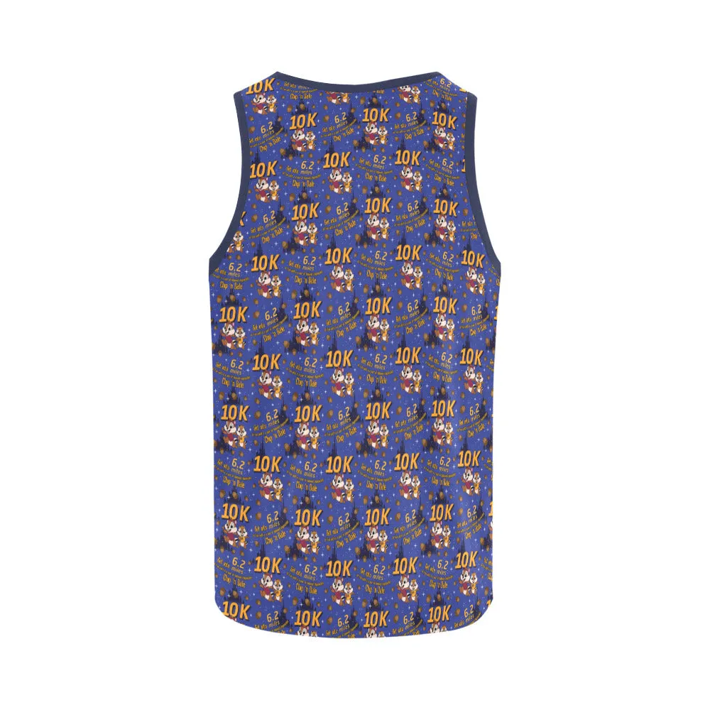 Chip And Dale 10K All Over Print Athletic Tank Top for Women