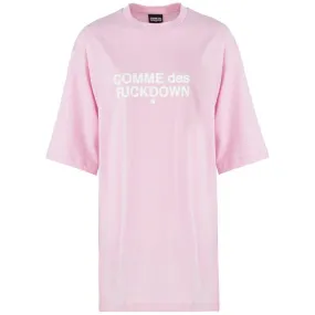 Comme Des Fuckdown Pink Cotton Dress