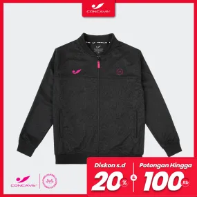 Concave x JLingz Tracktop Full Zip - Black/Pink