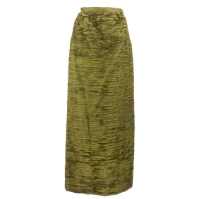 CONNOLLY 50s Couture Deep Olive Green Evening Skirt