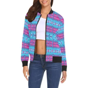 Cool Frost Bomber Jacket for Women