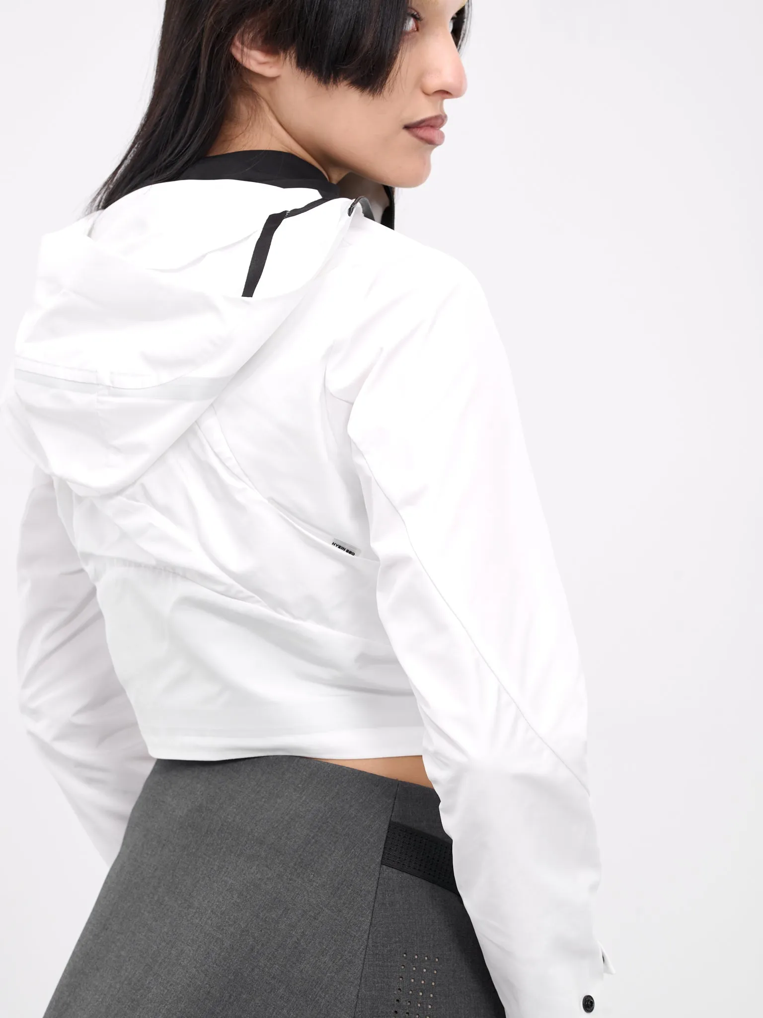 Cropped Shell Jacket (JK4W-WHITE)