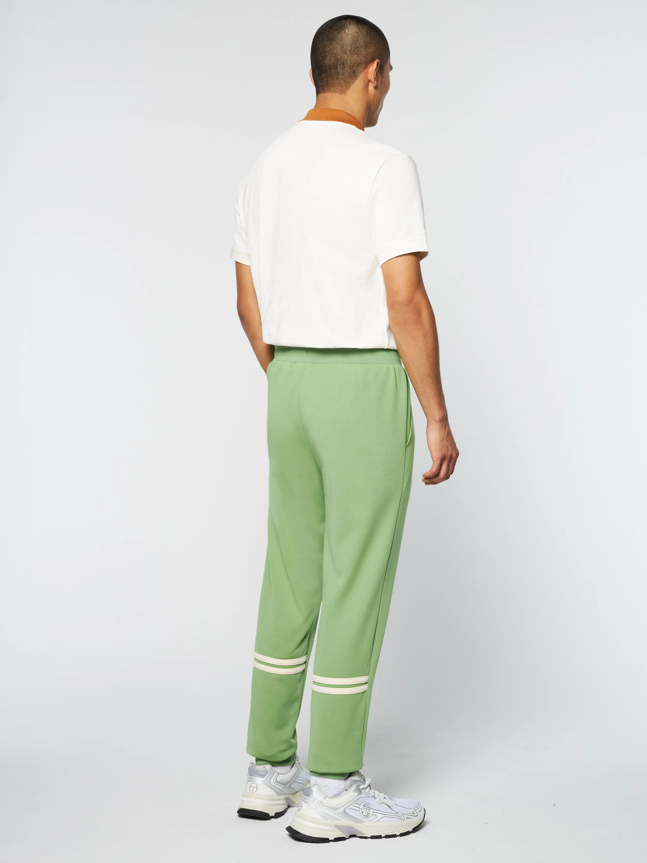 Dallas Track Pant Archivio- Jade Green/ Pearl Ivory