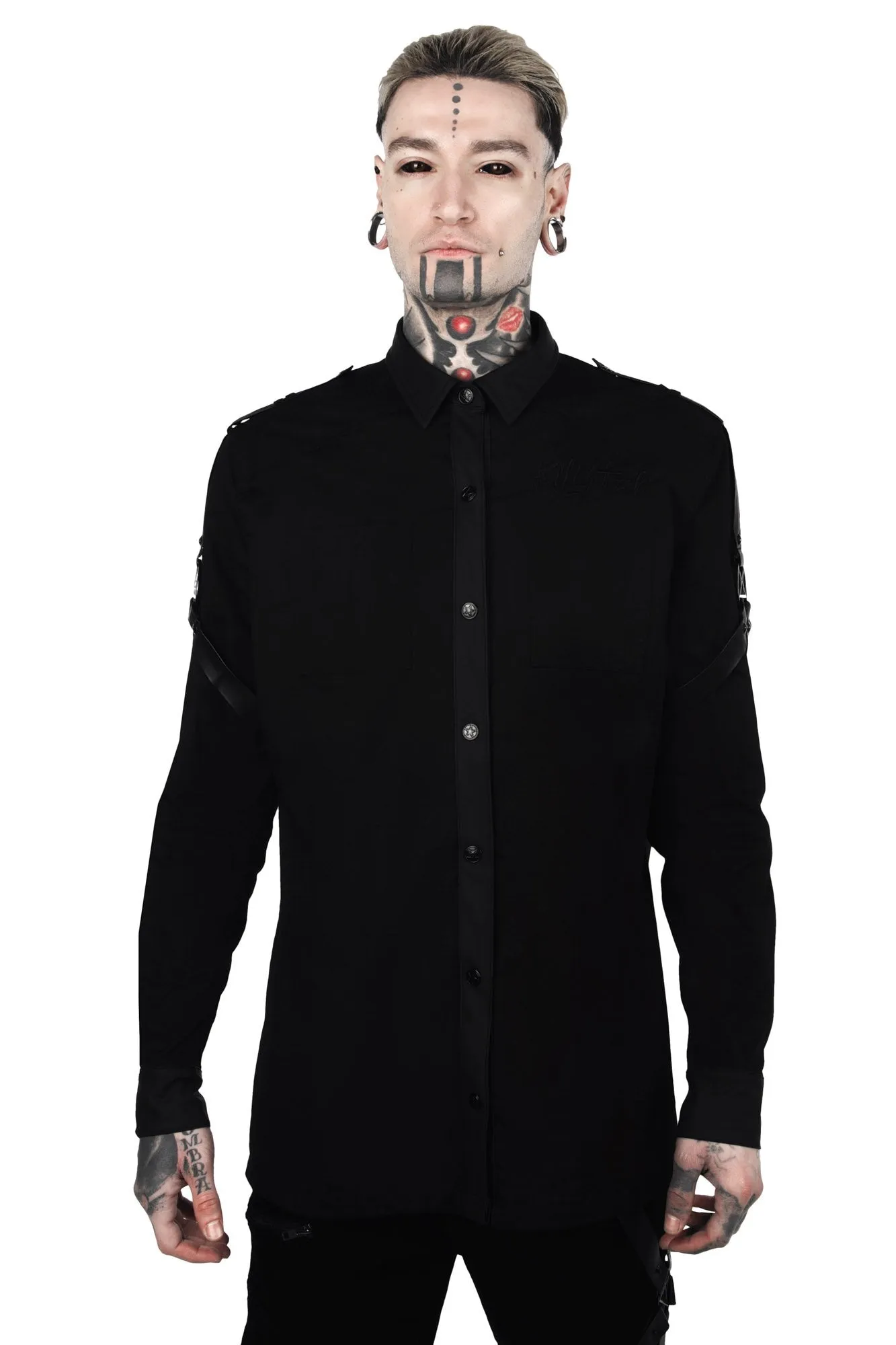 Death Wish Button-Up Shirt [B]