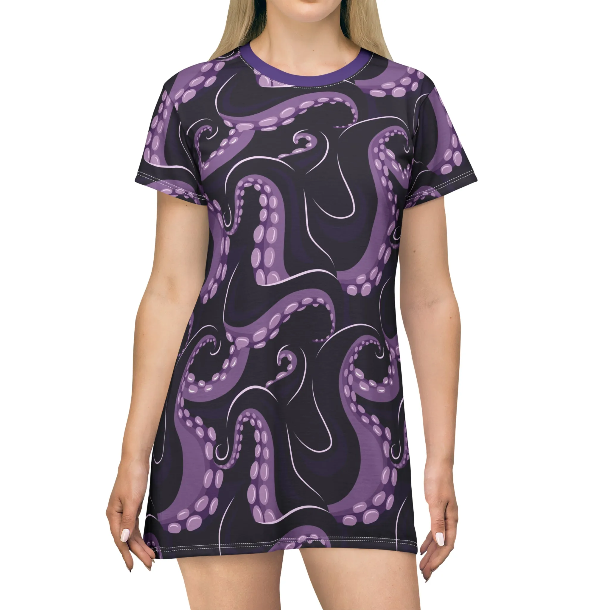 Disney Little Mermaid Ursula Body Language T-Shirt Dress