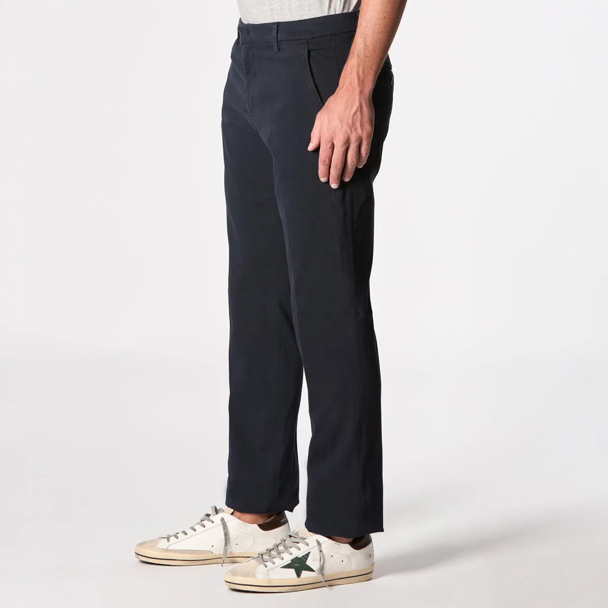 DONDUP TROUSERS UP166 RSE032 PTD 899 BLUE