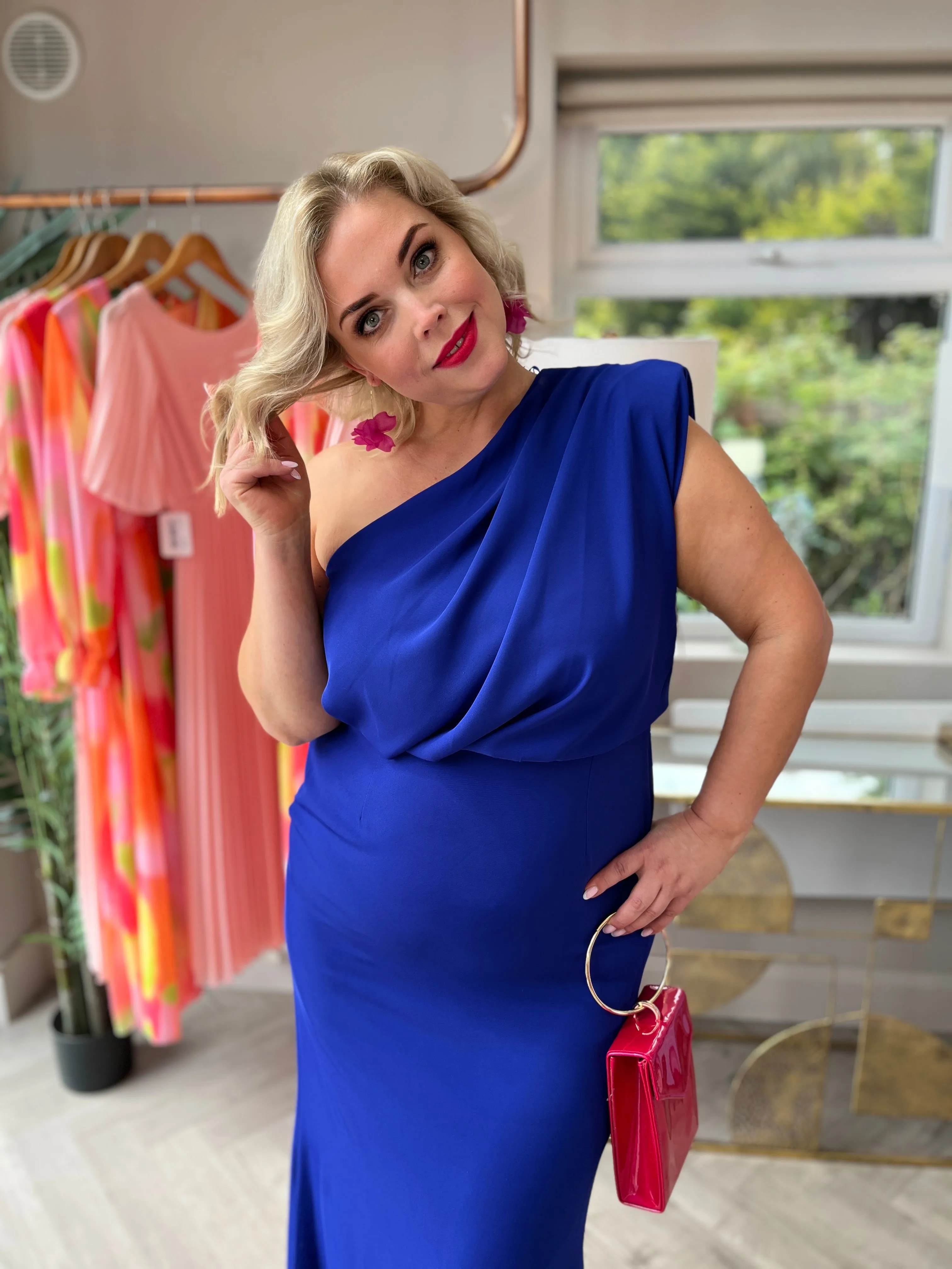 Elora Dress Royal Blue