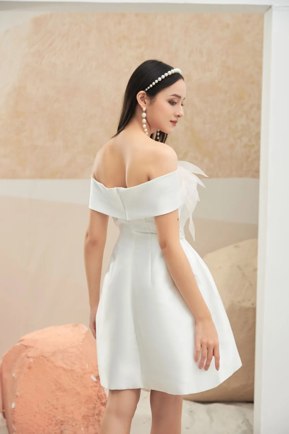 Ember Off-Shoulder Dress