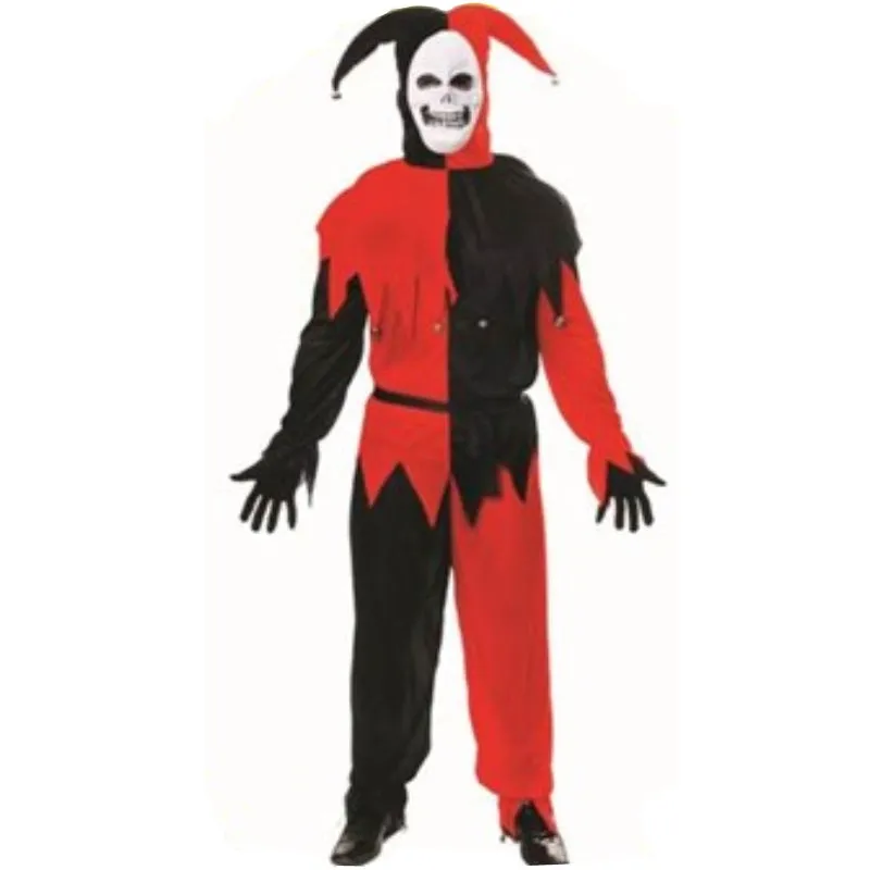 Evil Jester Men's Halloween Costume