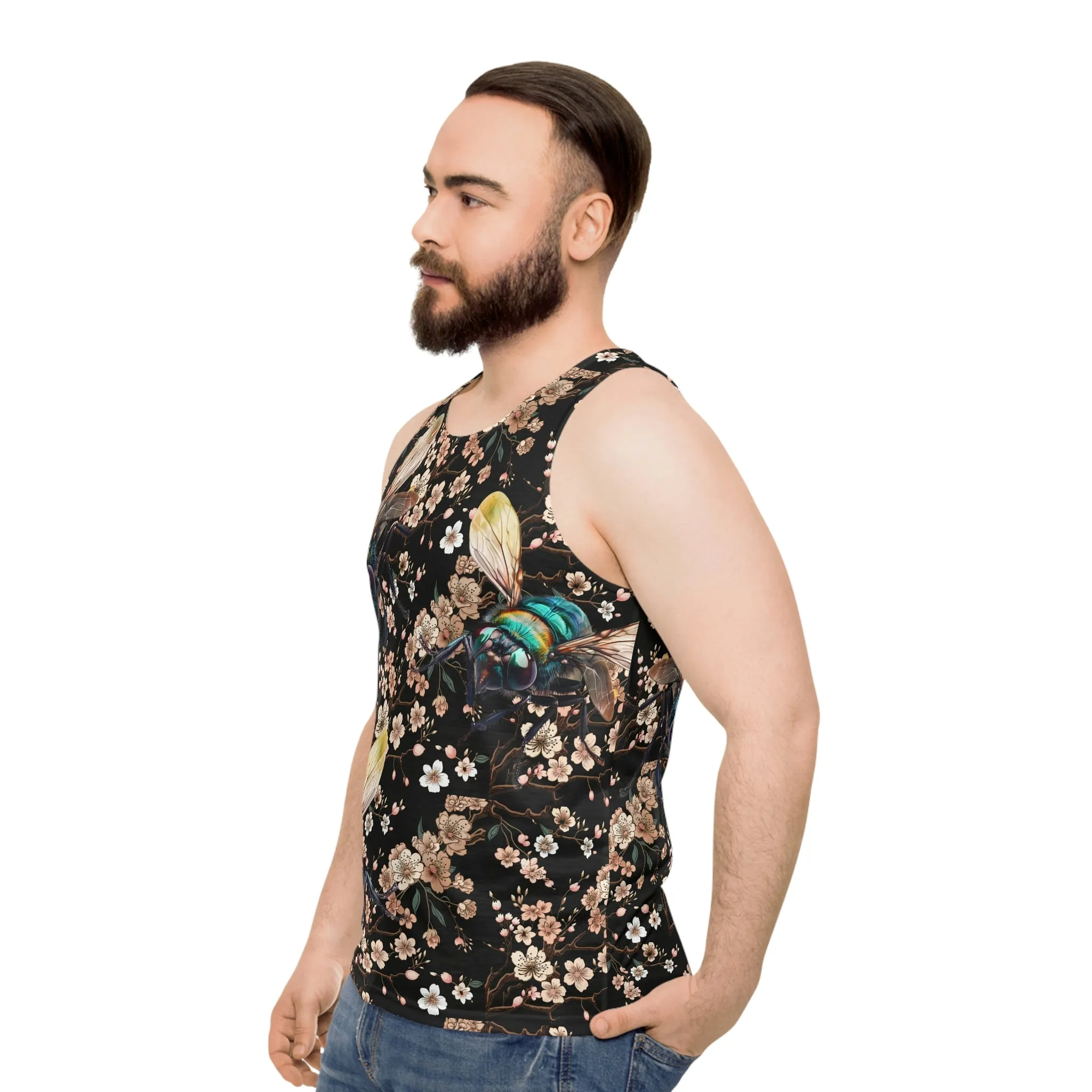 Fantastic Flies Cherry Blossom Tank Top