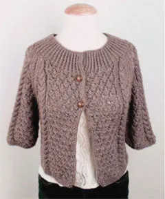 Free Cropped Jacket Knit Pattern