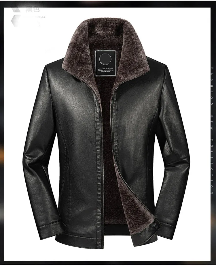 Funki Buys | Jackets | Men's Leather Luxury Sheepskin Jacket